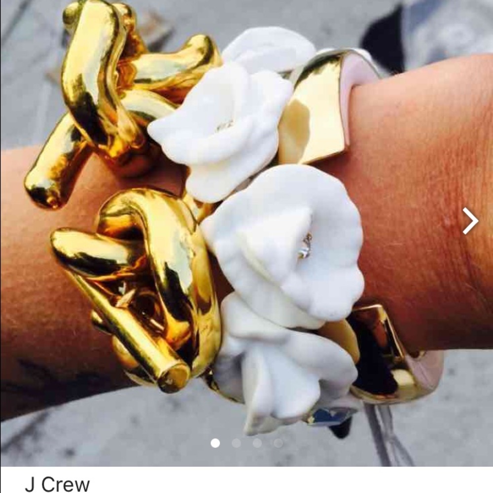 J.Crew Rubberized Flower Bracelet COPY - ISO looking for NOT SELLING